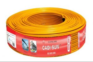 Dây điện ruột mềm Cu/PVC/PVC Cadisun và 1 sợi Cu/PVC Cadisun